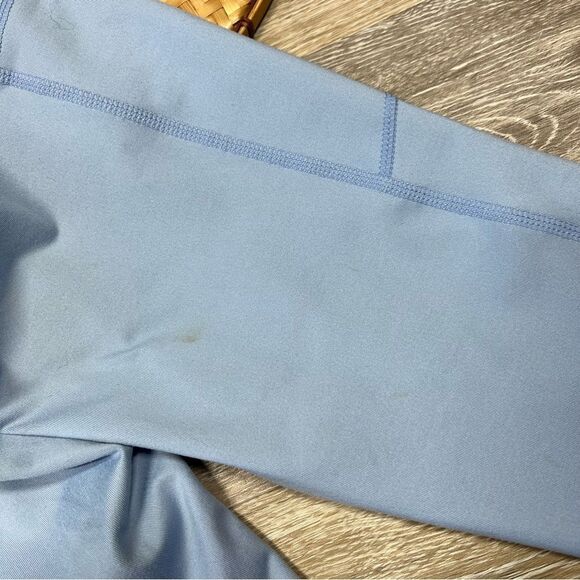 Zella‎ light Blue cropped leggings w/ side pockets - Picture 4 of 4